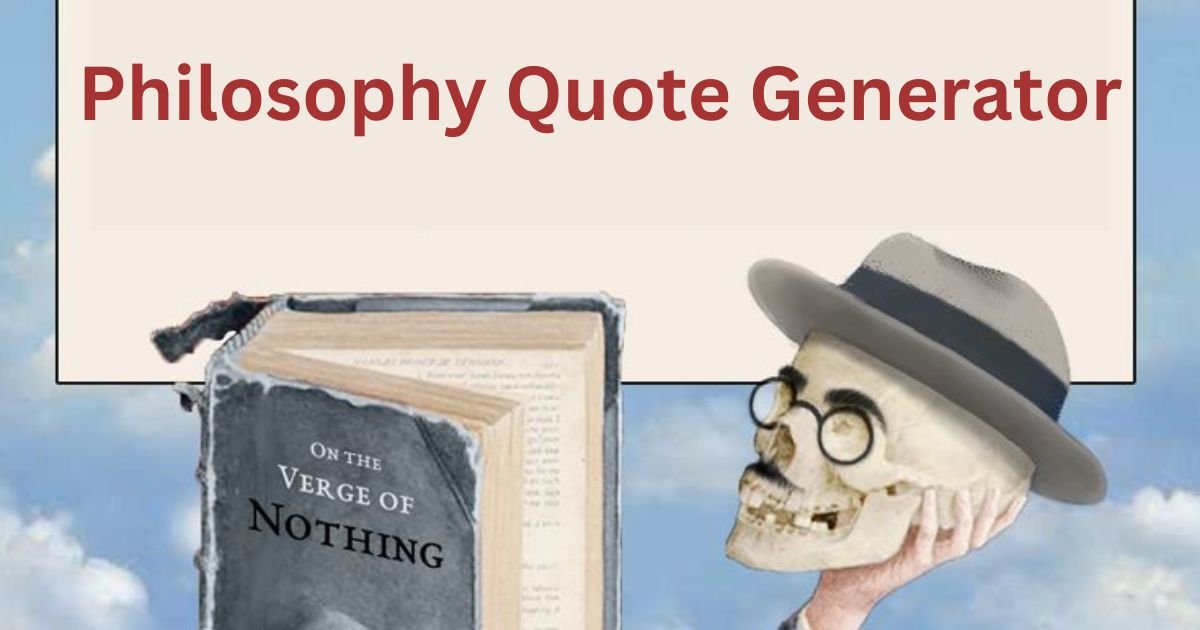 Philosophy Quote Generator