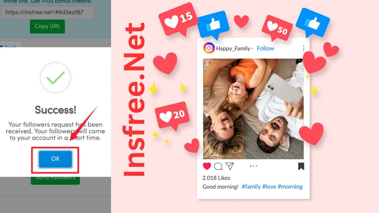 Insfree.Net: Unlimited Instagram Followers